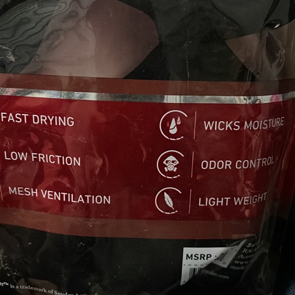 SPYDER Performance Mesh Mens Boxer Briefs Sports Underwear 3 Pack For Men - Picture 5 of 5